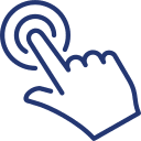 Click Finger Icon Png